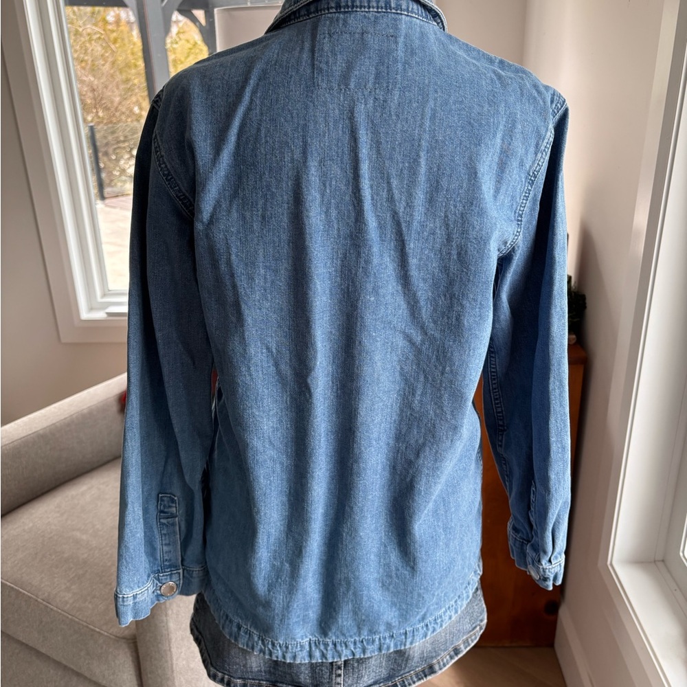 &Denim Utility Jacket 💙 - Picture 4 of 5